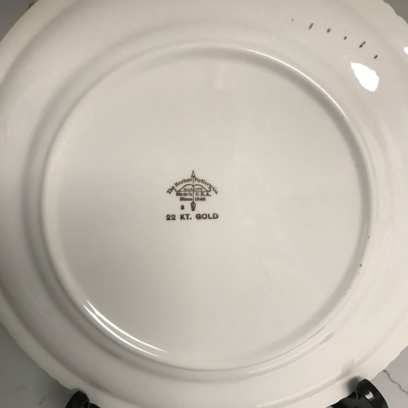 Vintage Kahla Decorative Plate Blue and White Democratic Republic of Germany 9” - Picture 2 of 5